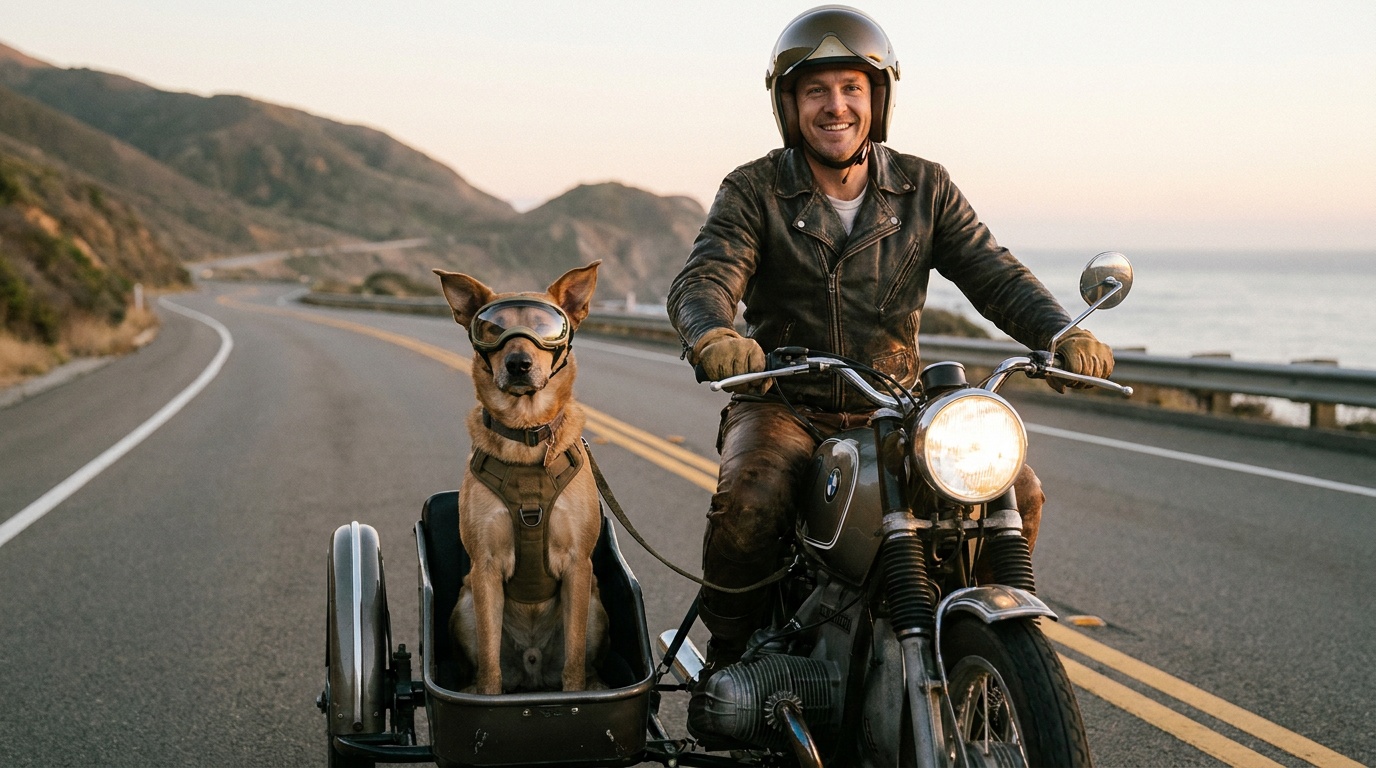 Chien sur Moto : Guide Équipement & Lois Sécurité 2025
